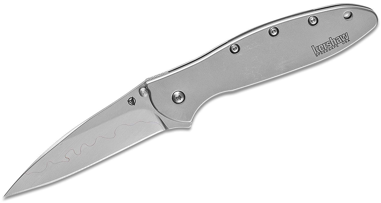 Kershaw Leek Knife Assisted Opening Bead Blast - Blade HQ