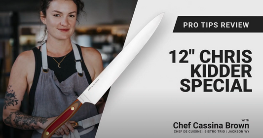 Chef Cassina Brown Knife Testimonial