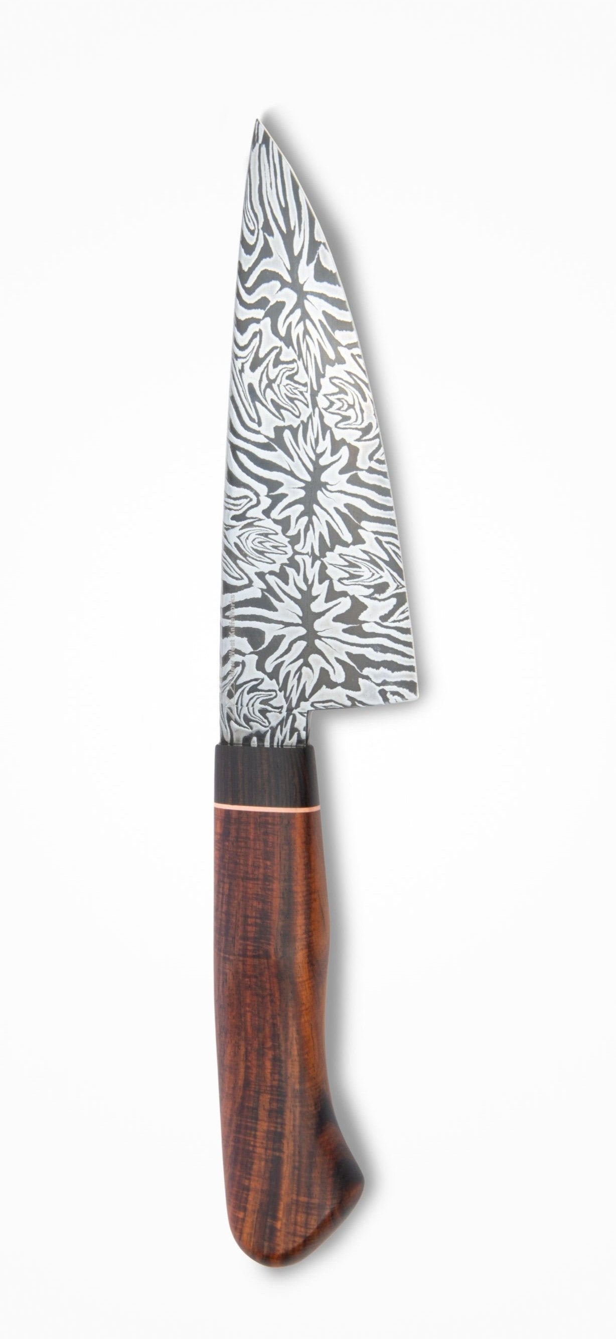 Arik Miller/NWKW - Custom 7” Damascus Chef Knife #009