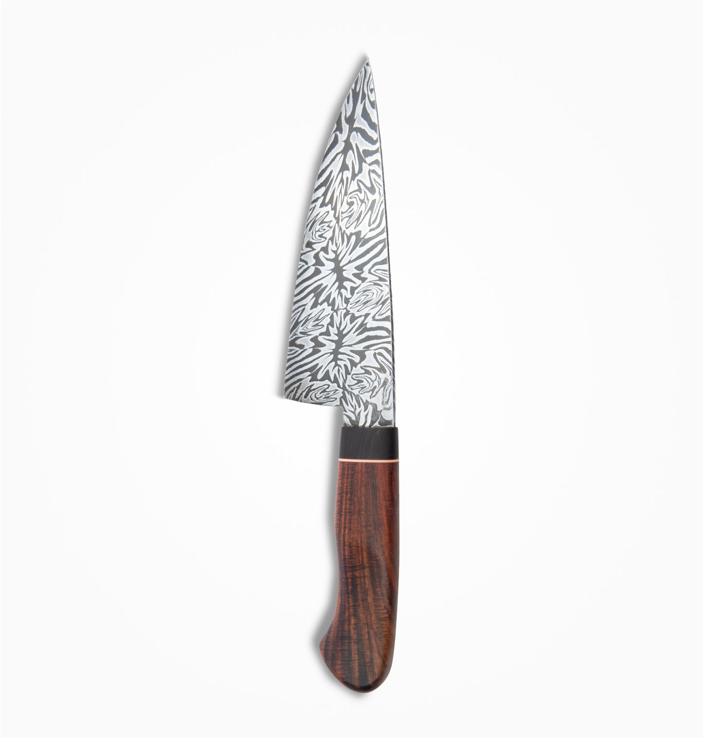 Arik Miller/NWKW - Custom 7” Damascus Chef Knife #009