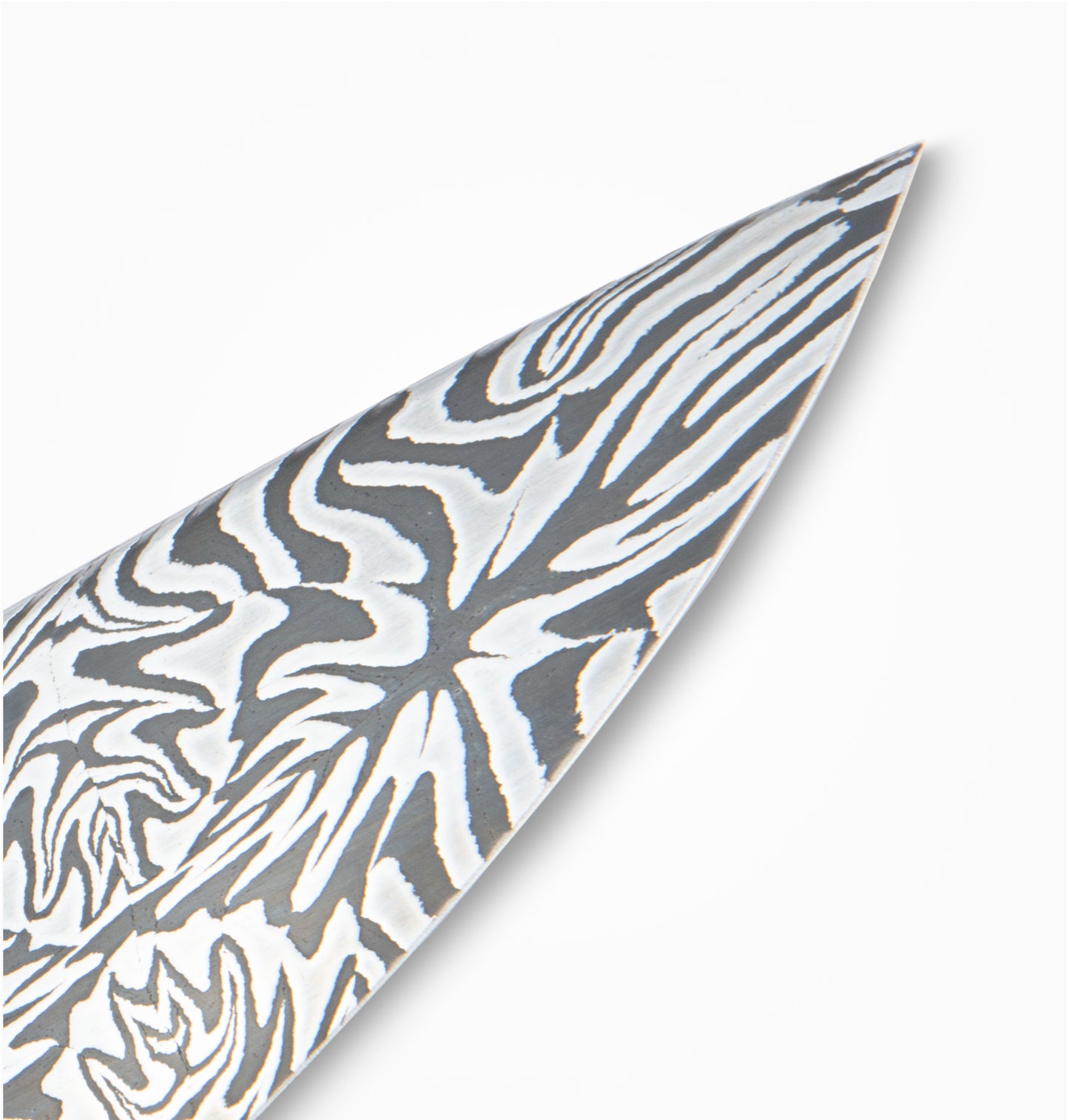 Arik Miller/NWKW - Custom 7” Damascus Chef Knife #009