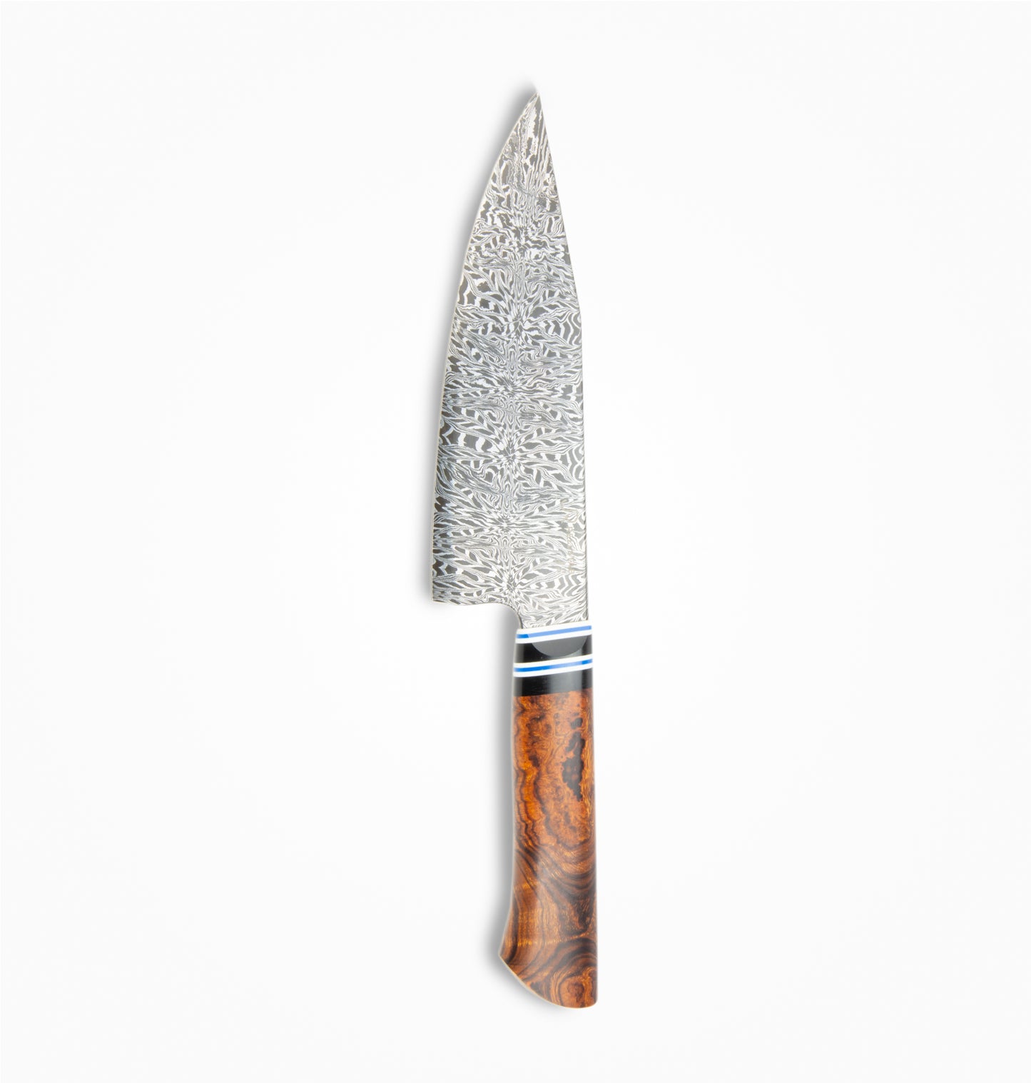 Jack Rellstab Custom 7" Damascus Western Chef #092