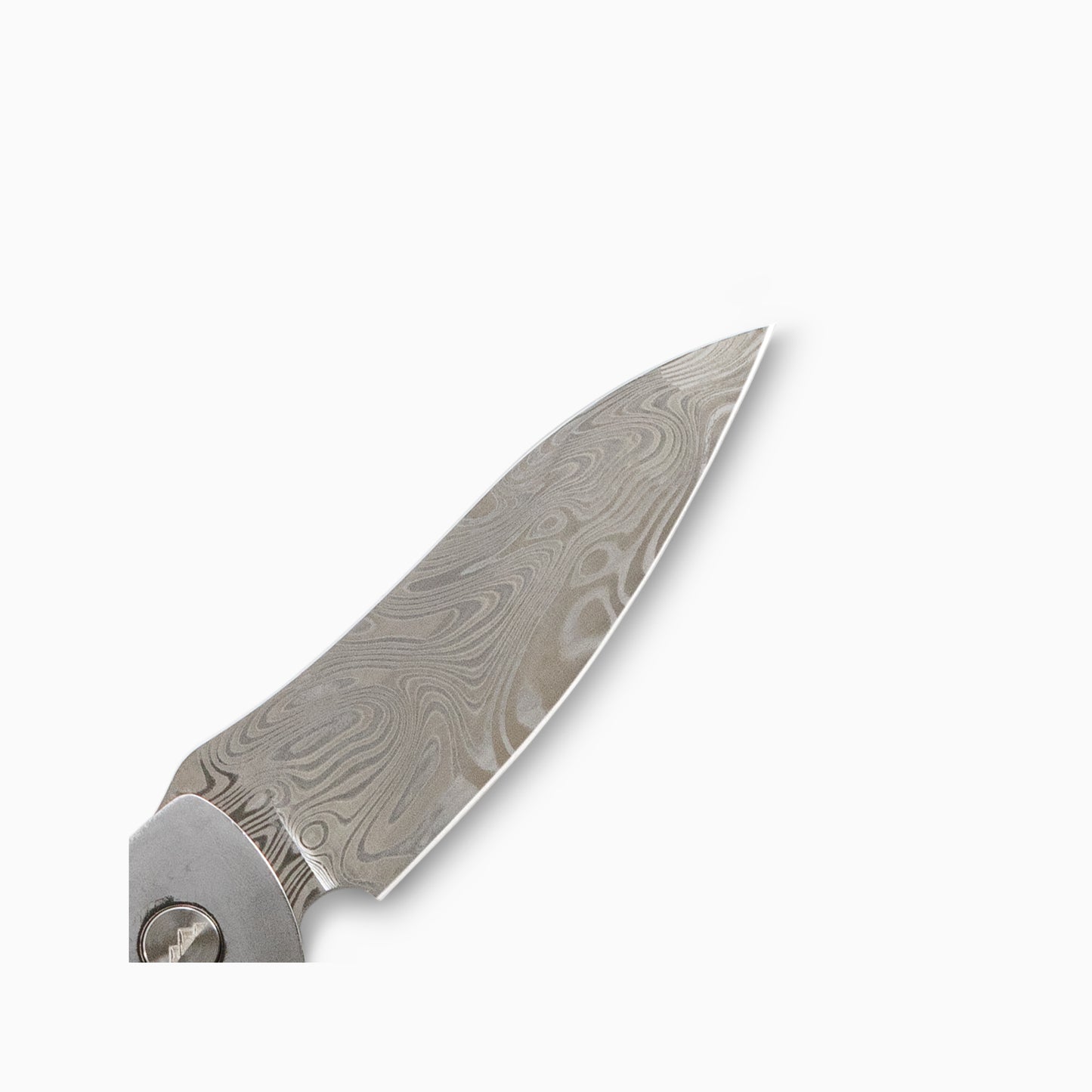 Glory Folder Semi-Custom #227 Elk Antler - Damascus - Thor Damasteel