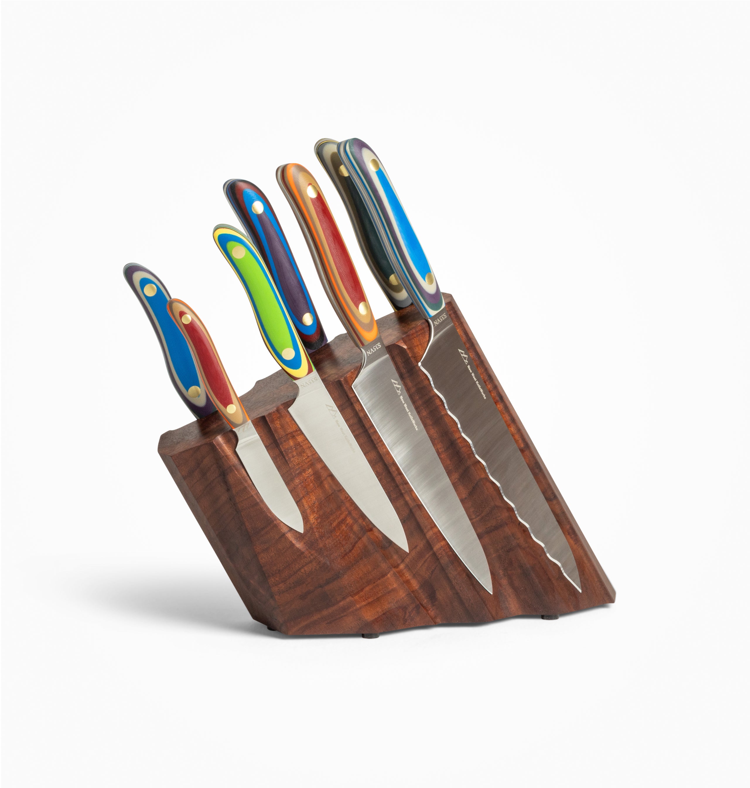 Arete Block & 7pc Chef Knife Set