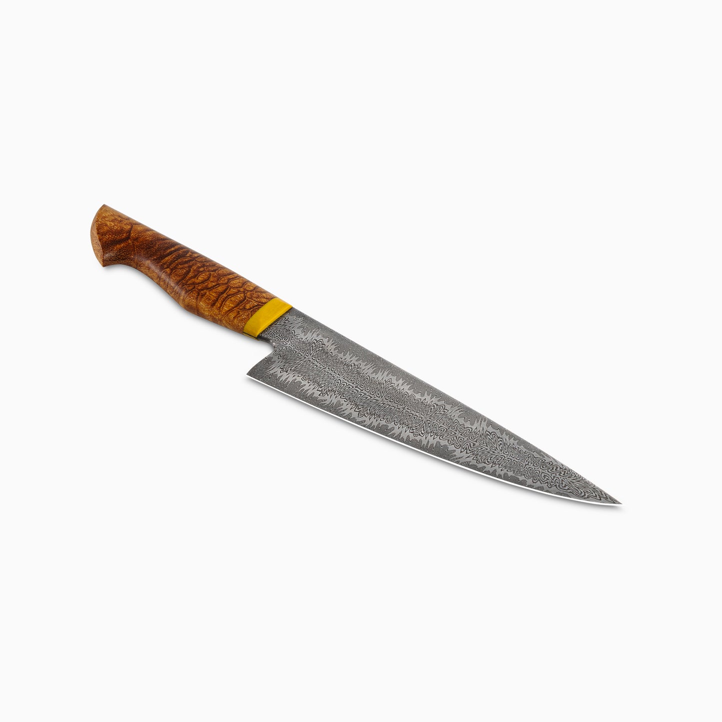 Arik Miller/NWKW - Custom 7" Damascus Drop Point Chef #032