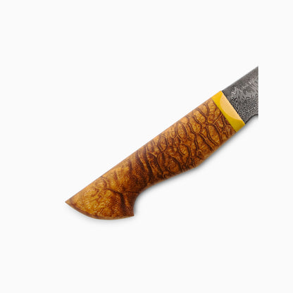 Arik Miller/NWKW - Custom 7" Damascus Drop Point Chef #032