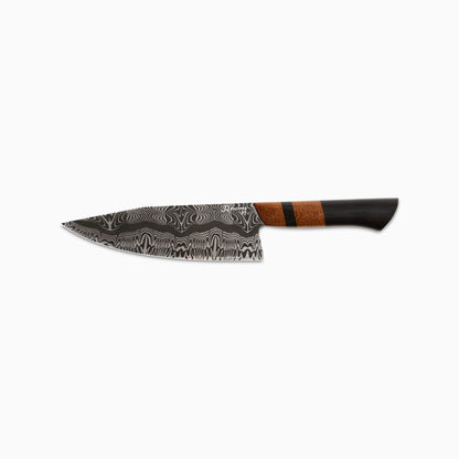 Jack Rellstab Custom 7" Damascus Western Chef #109