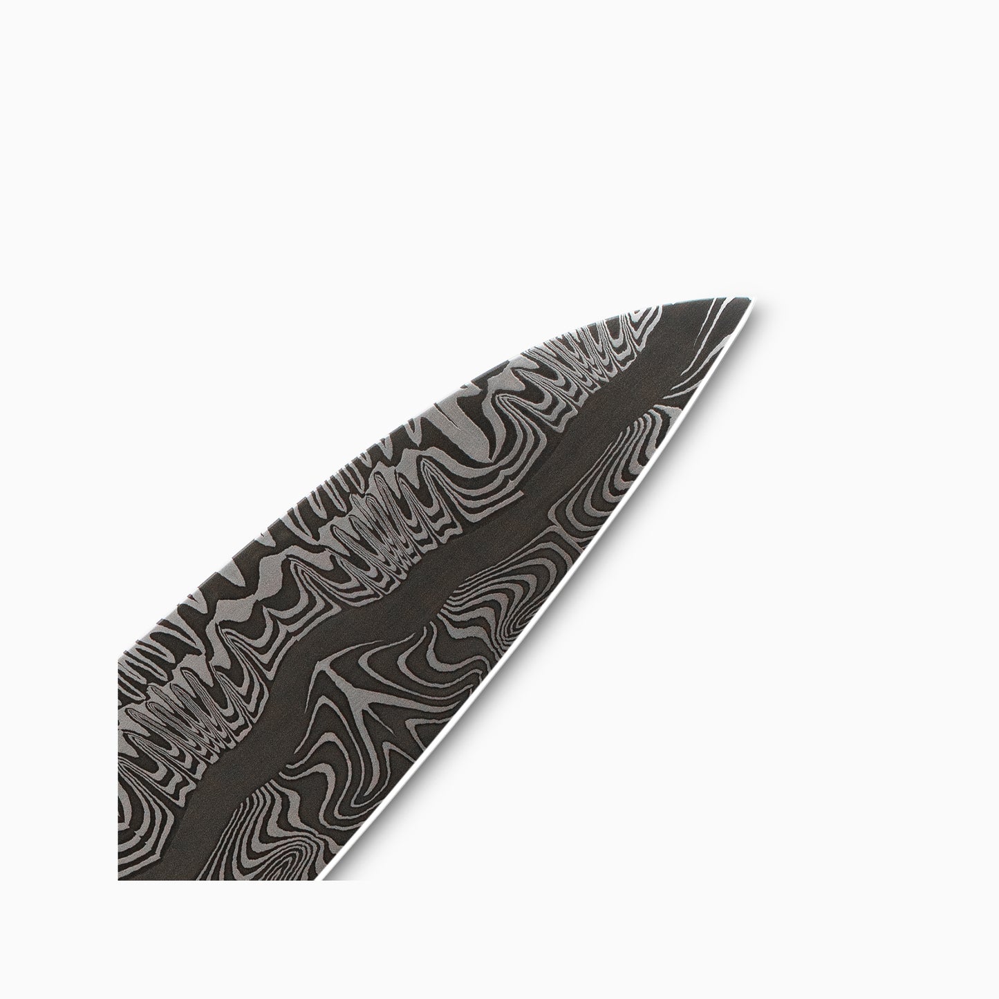 Jack Rellstab Custom 8" Damascus Santoku #110