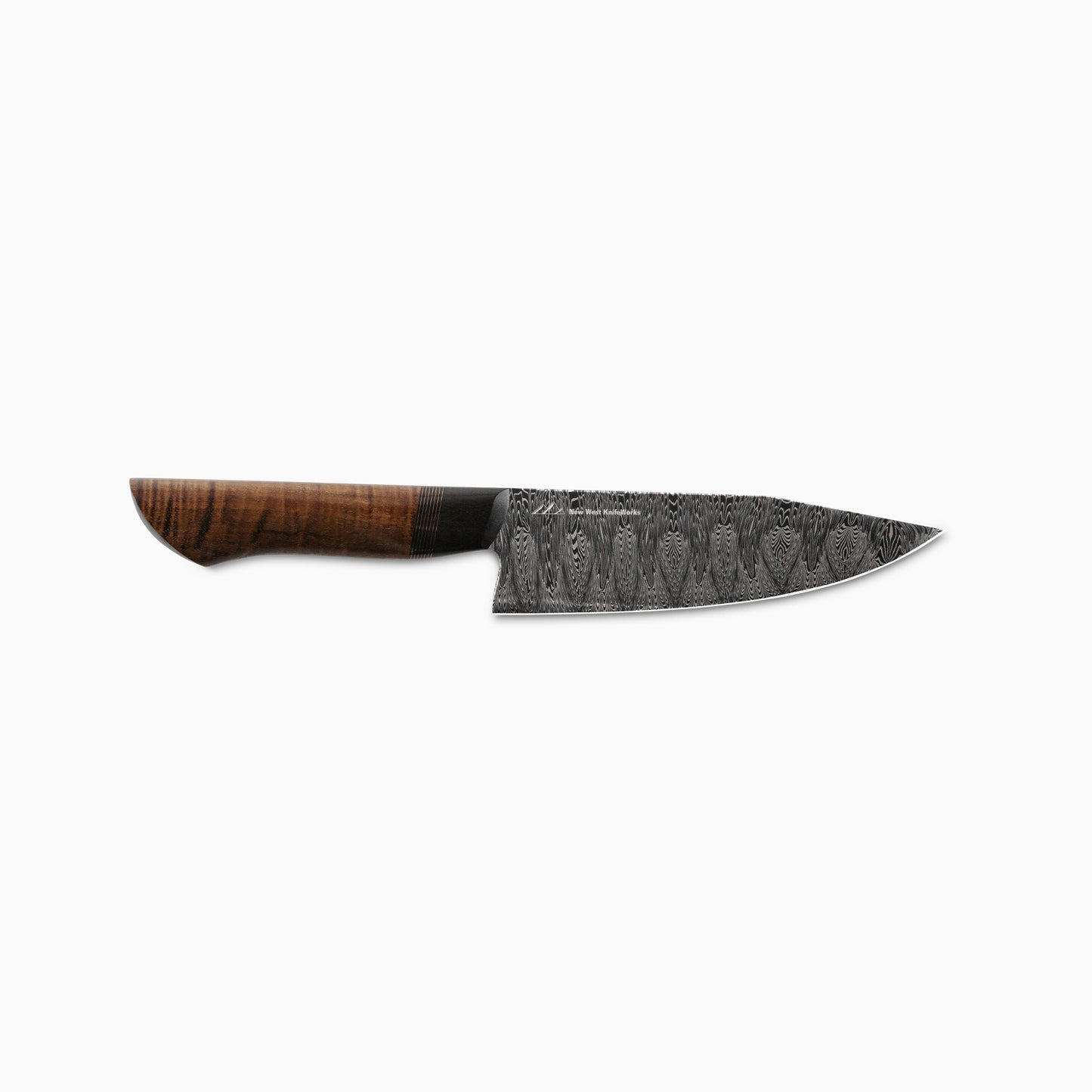 Jack Rellstab Custom 7" Damascus Western Chef #113