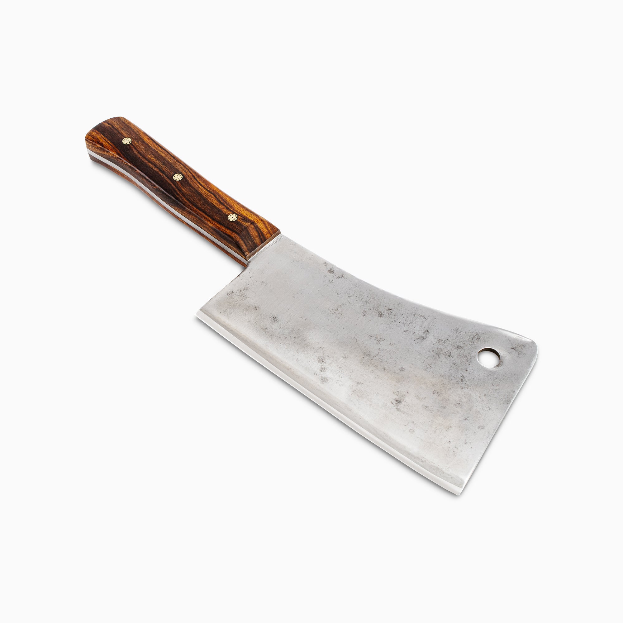 Old Cleaver, Vintage Meat Cutting Knife, Old-fashioned Hand Steak Cutter, Cleaver popular with Plastic Handle, Meat Cutter