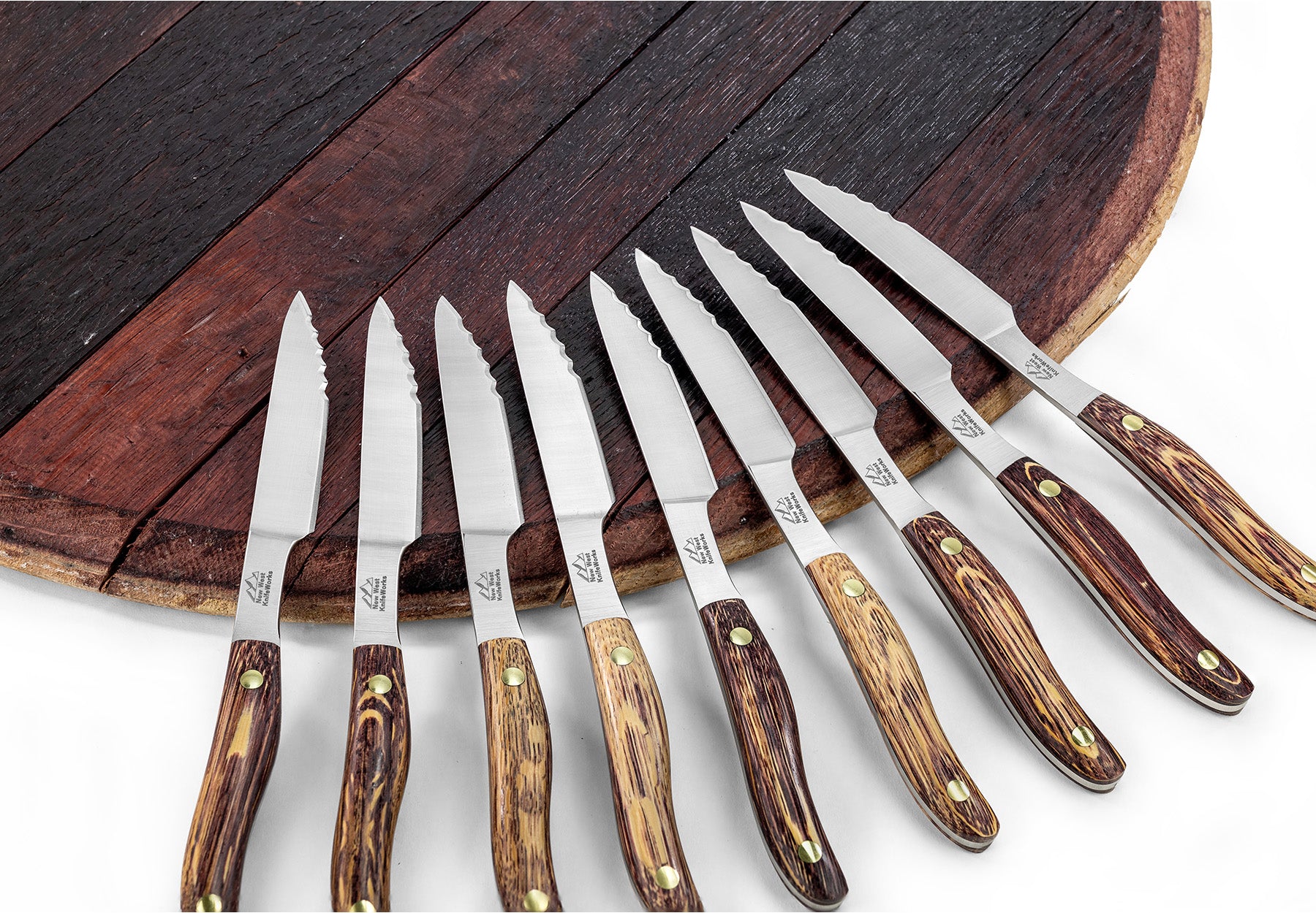 American Wigeon 8pc Steak - New West KnifeWorks