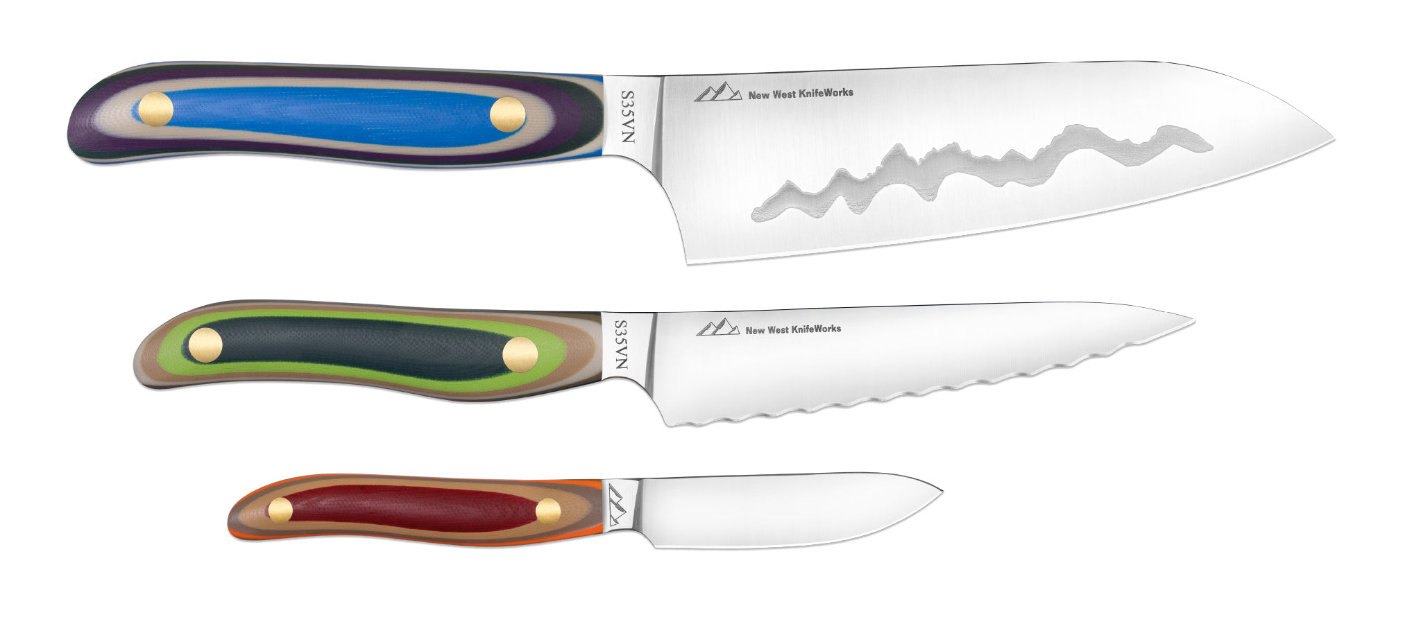 2023 Aperture / NWKW Steak Knife: 6 Piece Set - New West KnifeWorks