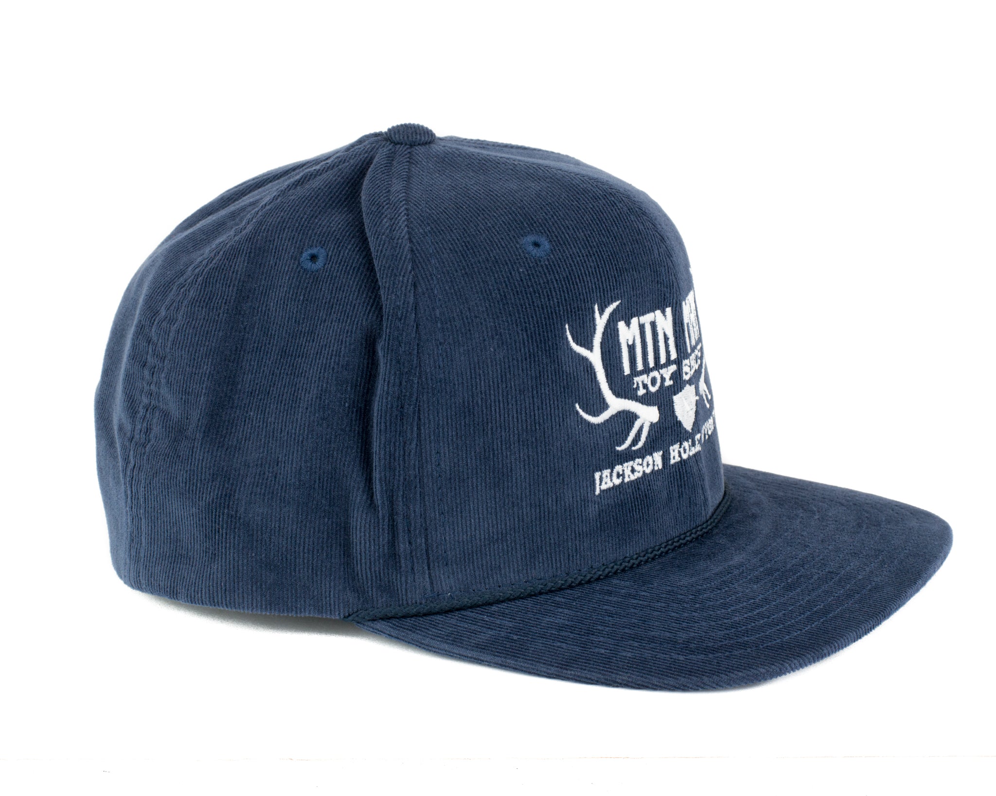 Navy Corduroy Hat - MMTS Logo - MTN MAN Toy Shop